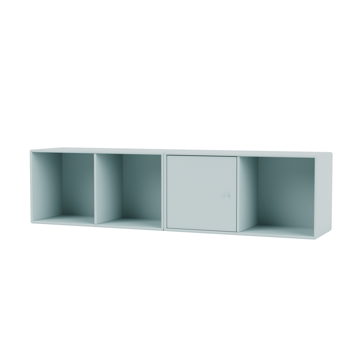 Buffet Line Quick Ship, laque 148 Flint, suspendu au mur, packshot Montana