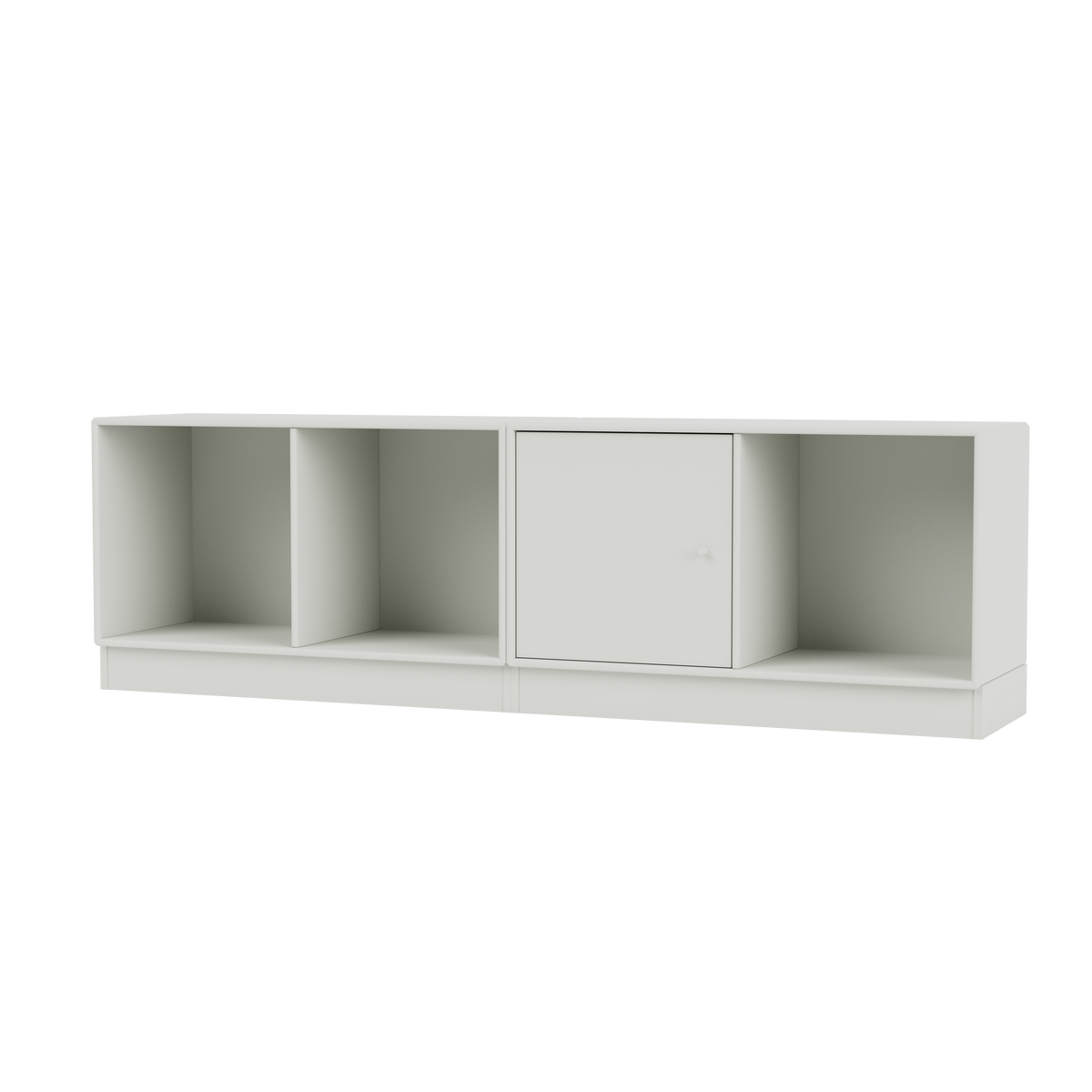 Buffet Line Quick Ship, laque 09 Nordic, sur socle de 7 cm, packshot Montana