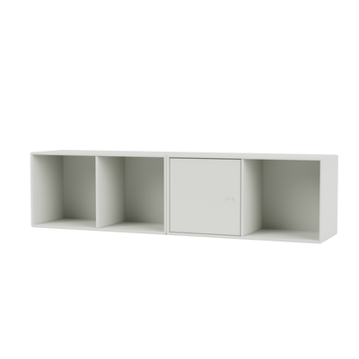 Buffet Line Quick Ship, laque 09 Nordic, suspendu au mur, packshot Montana
