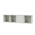Buffet Line Quick Ship, laque 09 Nordic, suspendu au mur, packshot Montana