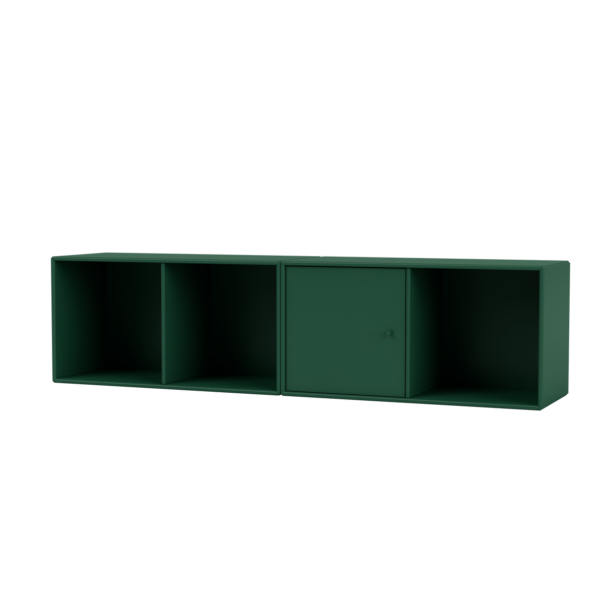 Buffet Line Quick Ship, laque 136 Pine, suspendu au mur, packshot Montana