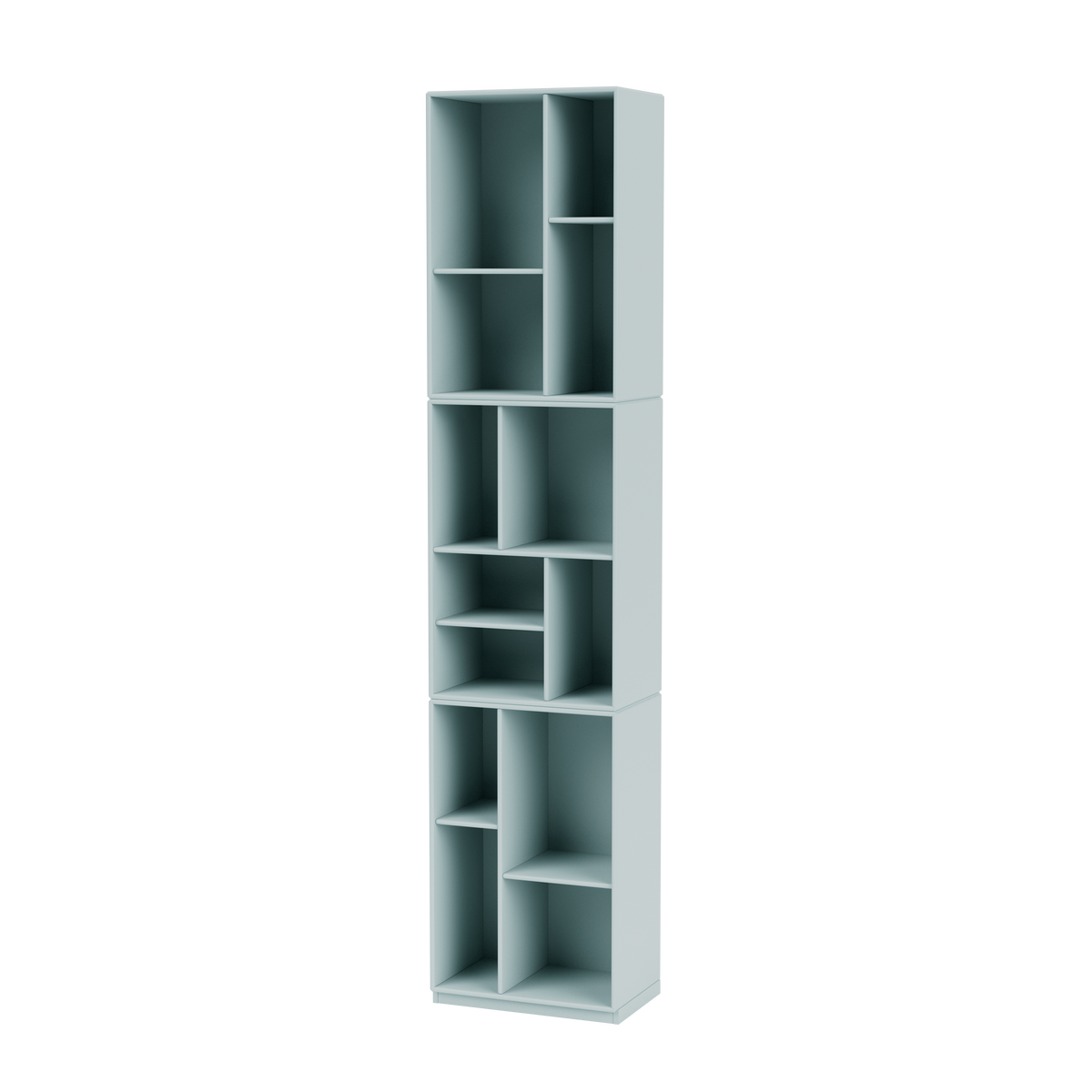 Étagère Loom Quick Ship, laque 148 Flint, sur socle de 3 cm, packshot Montana