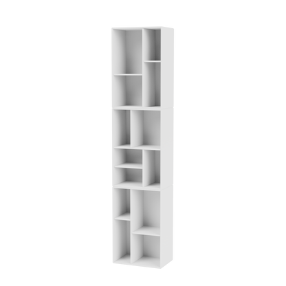 Étagère Loom Quick Ship, laque 101 New White, suspendu au mur, packshot Montana