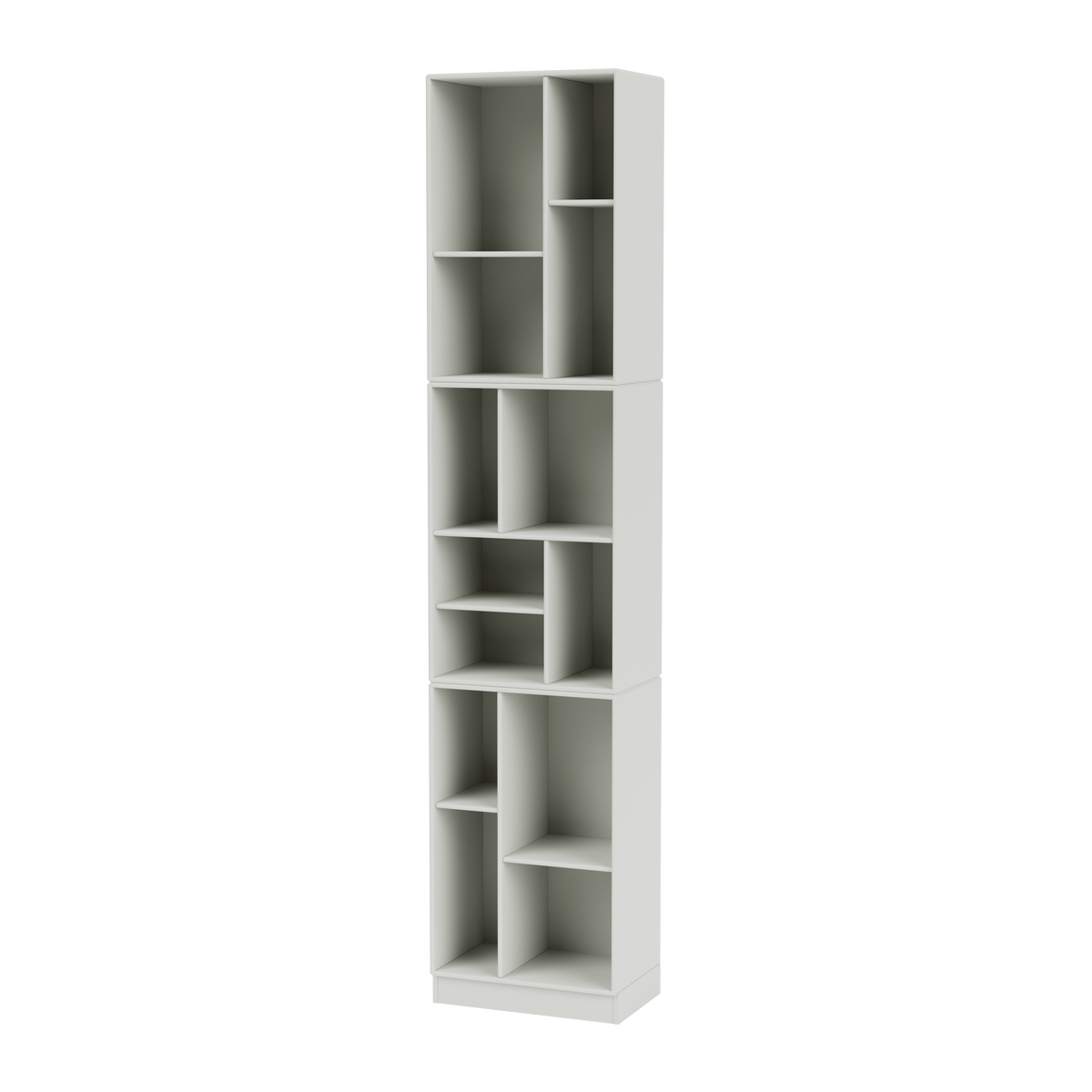 Étagère Loom Quick Ship, laque 09 Nordic, sur socle de 7 cm, packshot Montana