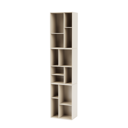 Étagère Loom Quick Ship, laque 158 Oat, suspendu au mur, packshot Montana