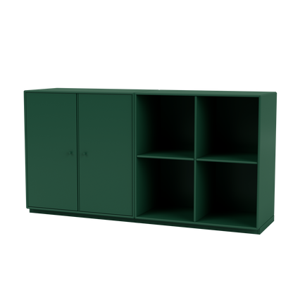 Buffet Pair Quick Ship, laque 136 Pine, sur socle de 3 cm, packshot Montana