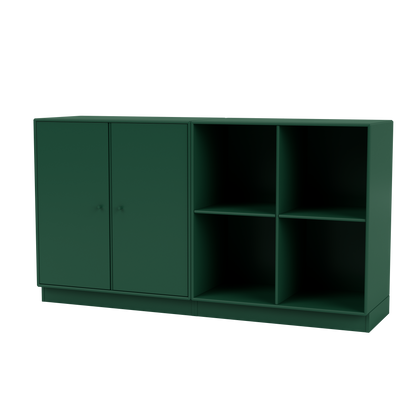 Buffet Pair Quick Ship, laque 136 Pine, sur socle de 7 cm, packshot Montana