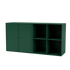 Buffet Pair Quick Ship, laque 136 Pine, suspendu au mur, packshot Montana