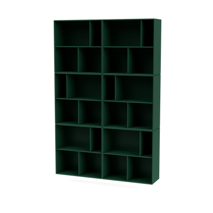 Bibliothèque Read Quick Ship, laque 136 Pine, suspendu au mur, packshot Montana