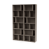 Bibliothèque Read Quick Ship, laque 141 Truffle, suspendu au mur, packshot Montana