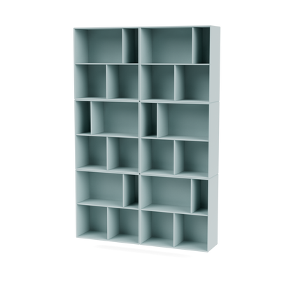 Bibliothèque Read Quick Ship, laque 148 Flint, suspendu au mur, packshot Montana