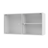 Vitrine Ripple I Quick Ship, laque 101 New White, packshot Montana