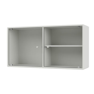Vitrine Ripple I Quick Ship, laque 09 Nordic, packshot Montana
