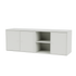 Meuble bas Save Quick Ship, laque 09 Nordic, suspendu au mur, packshot Montana