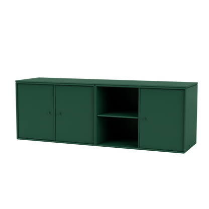 Meuble bas Save Quick Ship, laque 136 Pine, suspendu au mur, packshot Montana