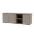Meuble bas Save Quick Ship, laque 141 Truffle, suspendu au mur, packshot Montana