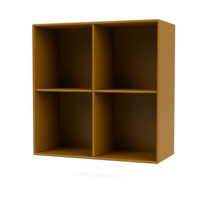Module de Rangement Show par Peter J. Lassen, laque 142 Amber, suspendu au mur, packshot Montana