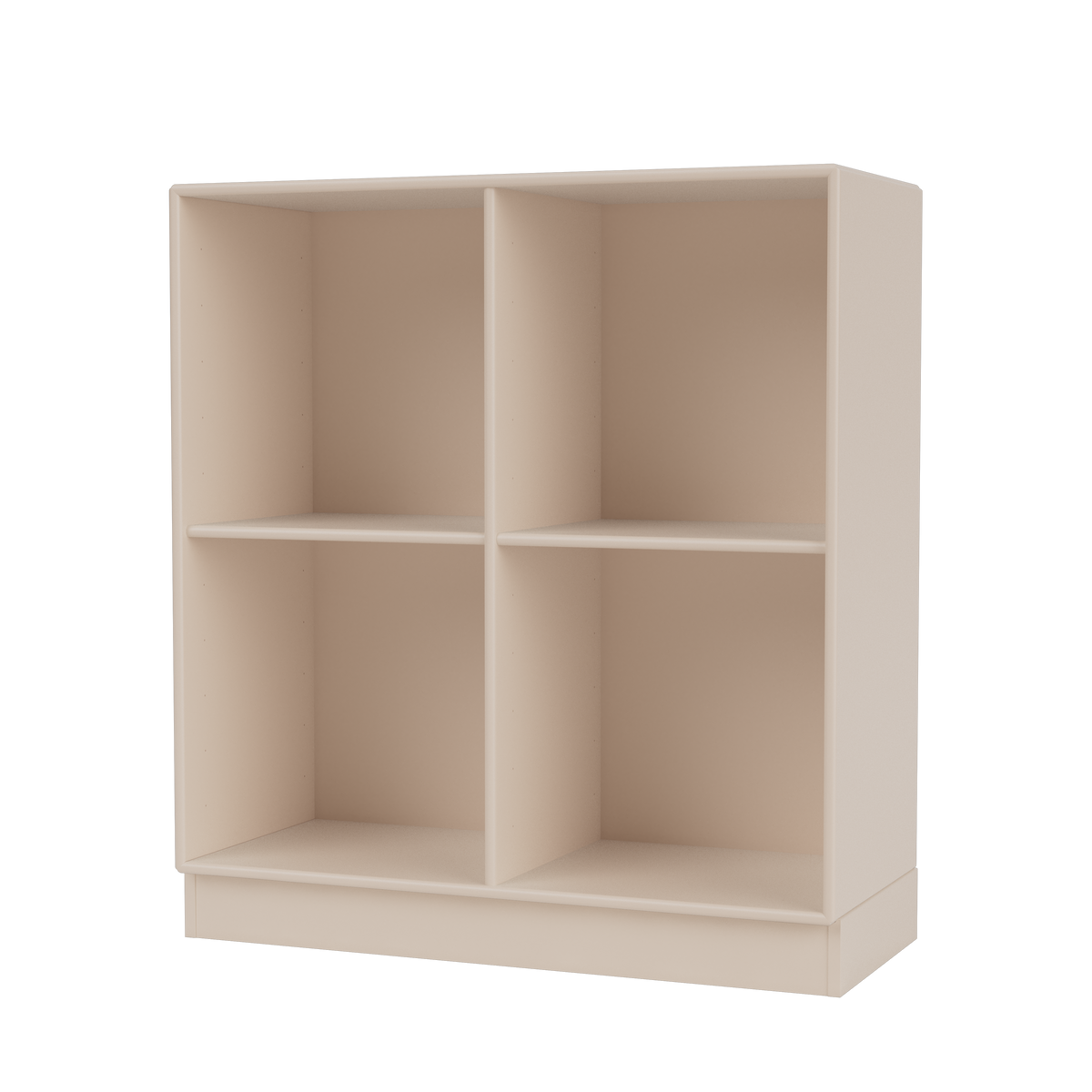 Module de Rangement Show par Peter J. Lassen, laque 168 Clay, sur socle de 7 cm, packshot Montana