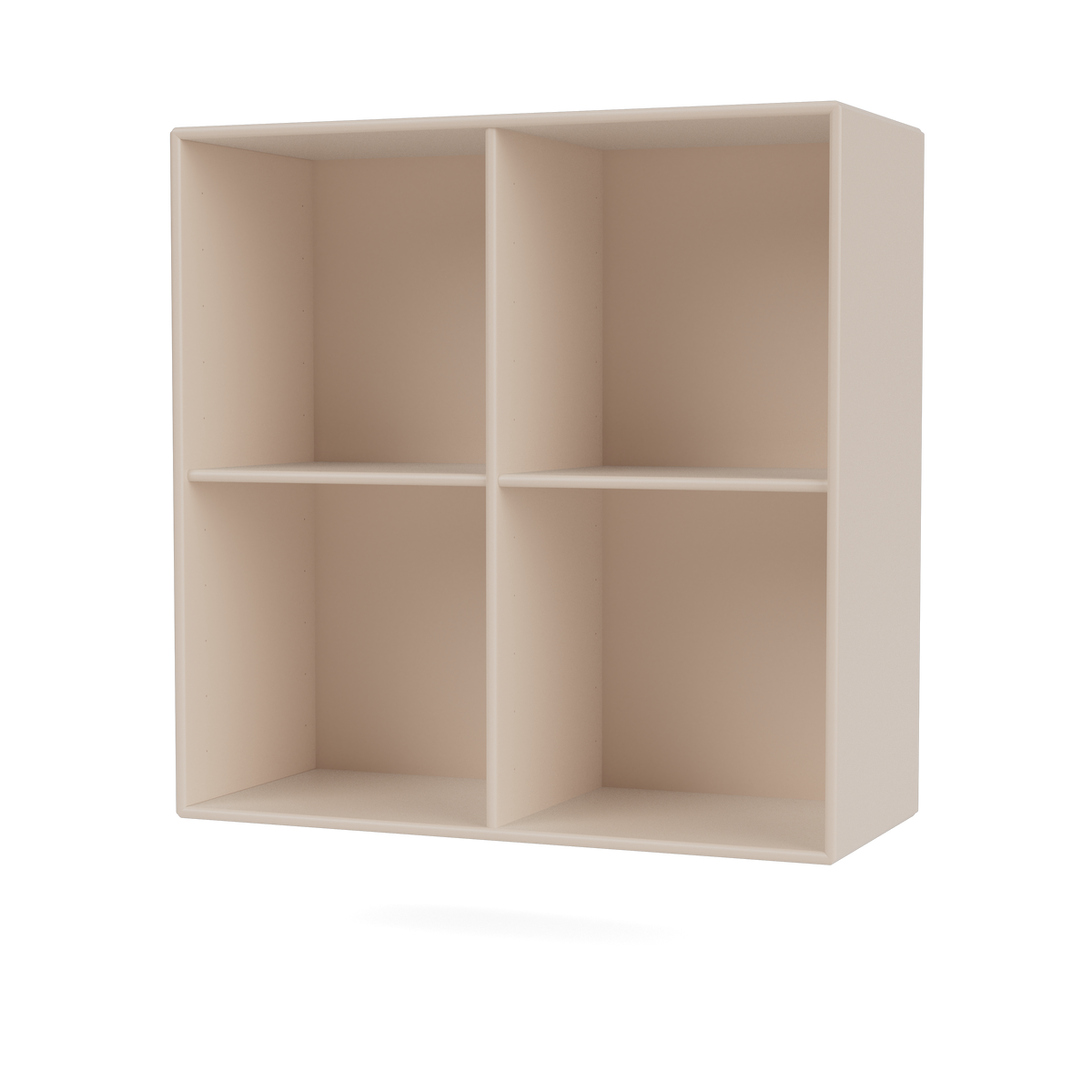 Module de Rangement Show par Peter J. Lassen, laque 168 Clay, suspendu au mur, packshot Montana
