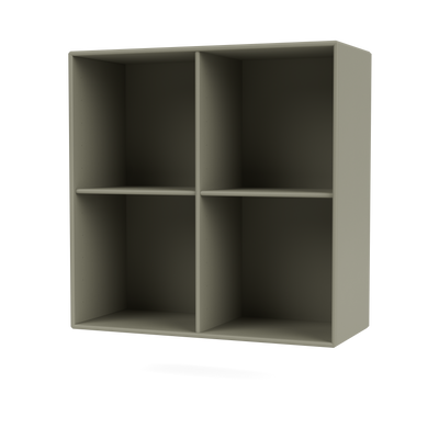 Bibliothèque Show Quick Ship, laque 144 Fennel, suspendu au mur, packshot Montana