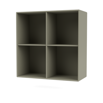 Module de Rangement Show par Peter J. Lassen, laque 144 Fennel, suspendu au mur, packshot Montana