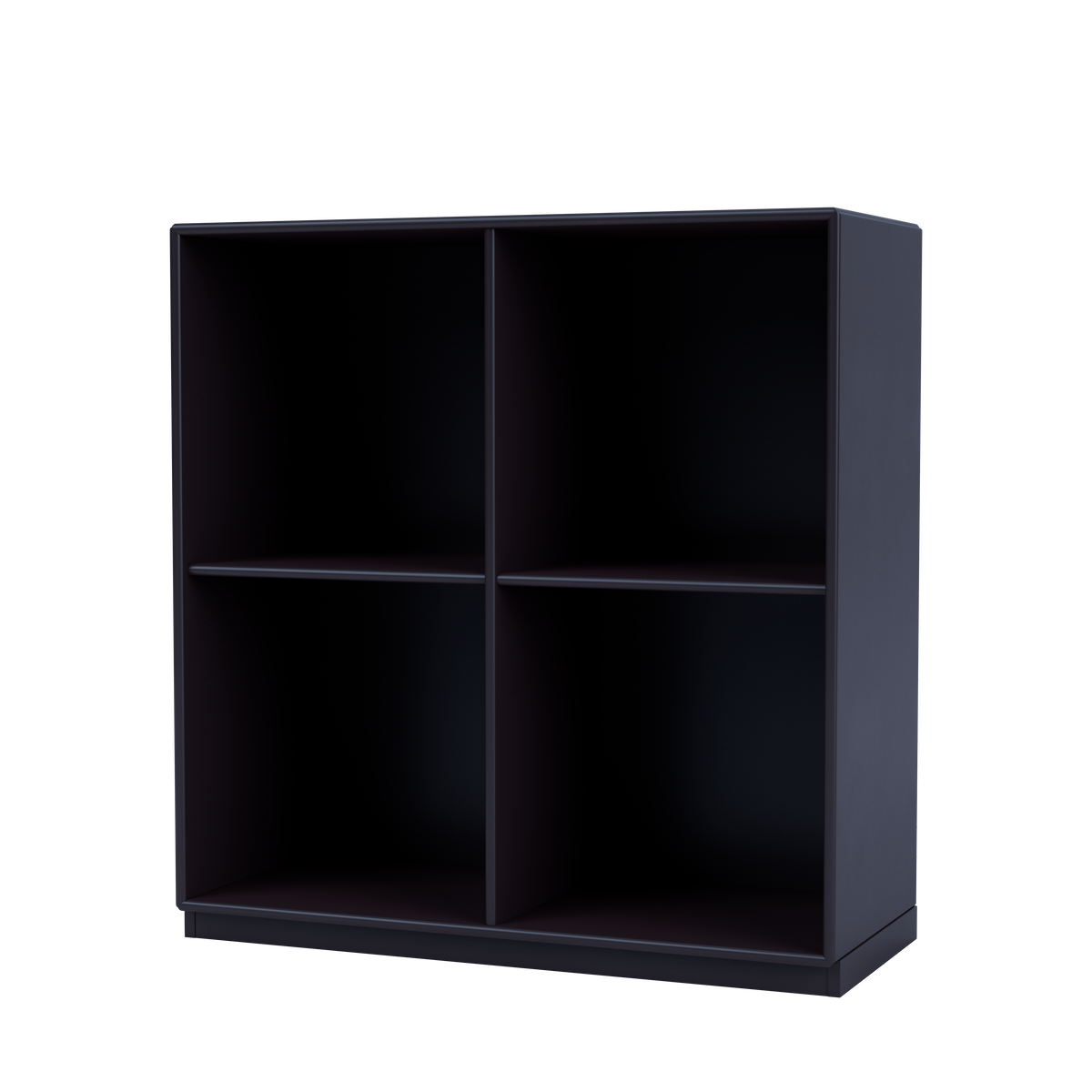 Module de Rangement Show par Peter J. Lassen, laque 147 Shadow, sur socle de 3 cm, packshot Montana