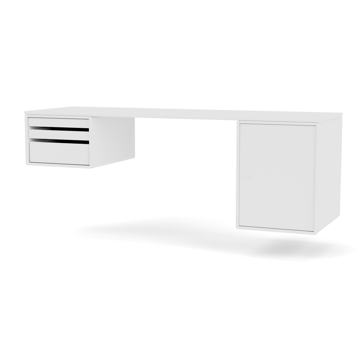 Bureau Workshop Quick Ship, laque 101 New White, packshot Montana