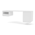 Bureau Workshop Quick Ship, laque 101 New White, packshot Montana
