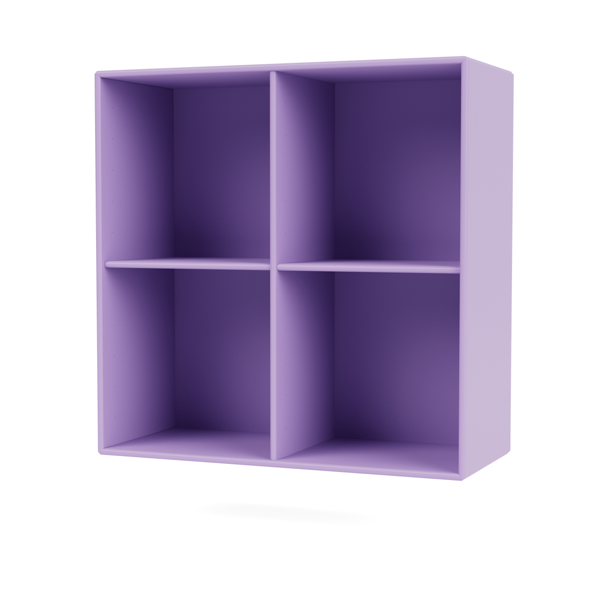 Module de Rangement Show par Peter J. Lassen, laque 164 Iris, suspendu au mur, packshot Montana