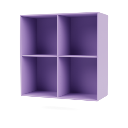 Module de Rangement Show par Peter J. Lassen, laque 164 Iris, suspendu au mur, packshot Montana