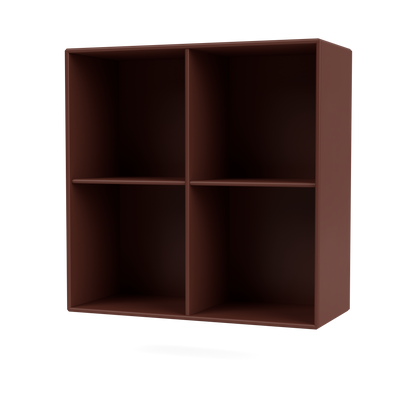 Module de Rangement Show par Peter J. Lassen, laque 155 Masala, suspendu au mur, packshot Montana
