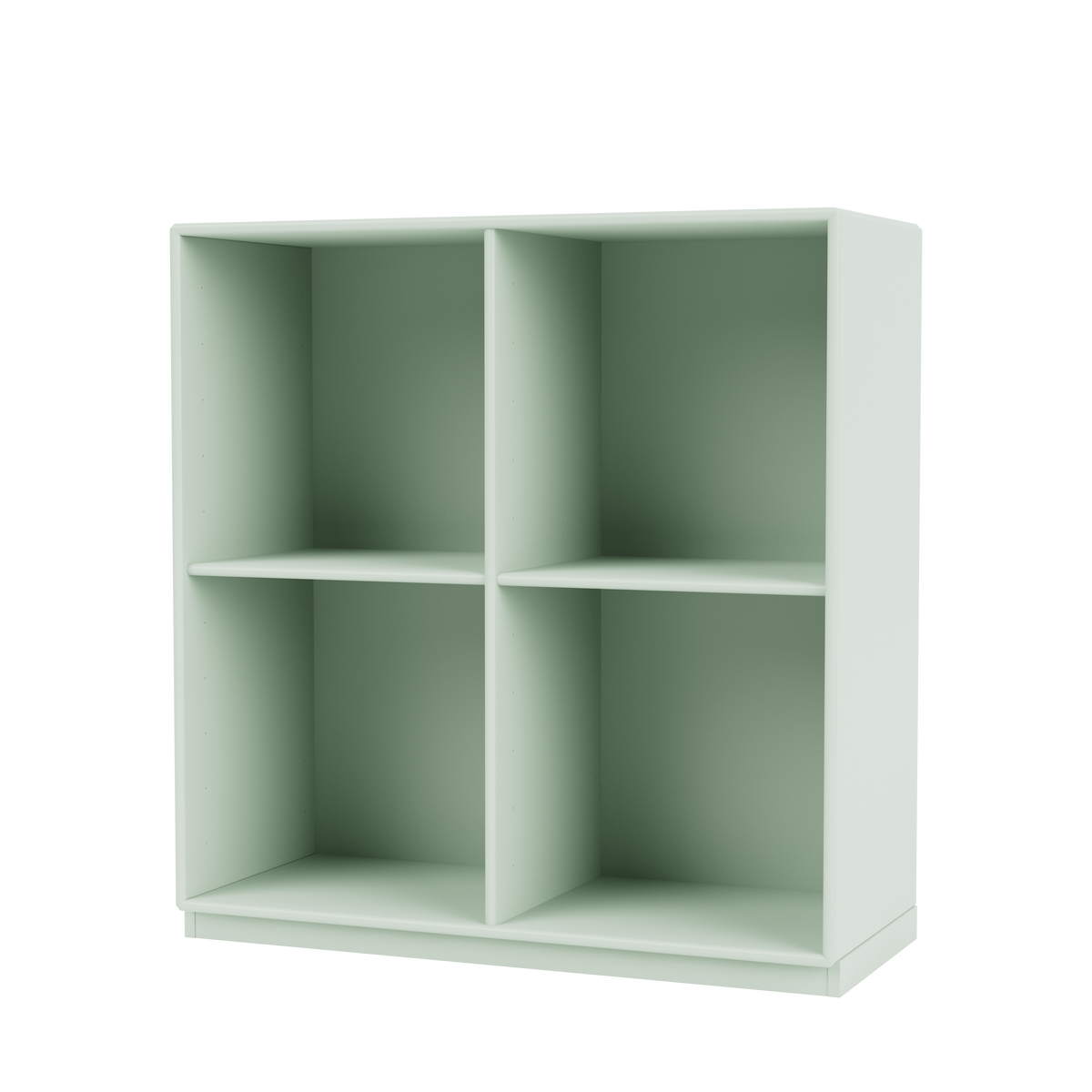 Module de Rangement Show par Peter J. Lassen, laque 161 Mist, sur socle de 3 cm, packshot Montana