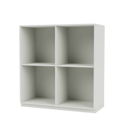 Bibliothèque Show Quick Ship, laque 09 Nordic, sur socle de 3 cm, packshot Montana