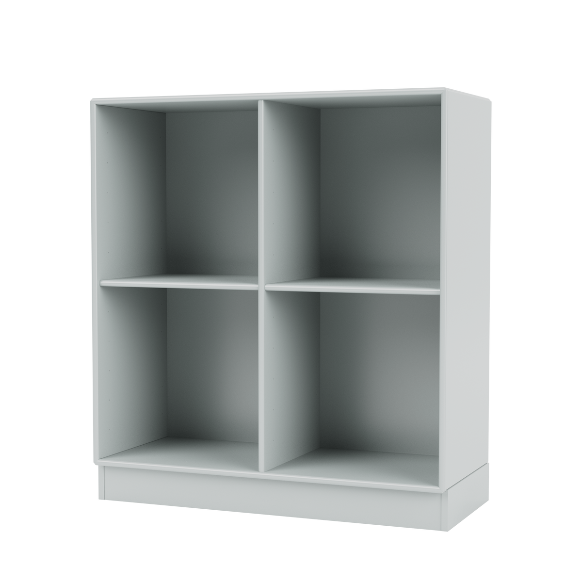 Module de Rangement Show par Peter J. Lassen, laque 156 Oyster, sur socle de 7 cm, packshot Montana