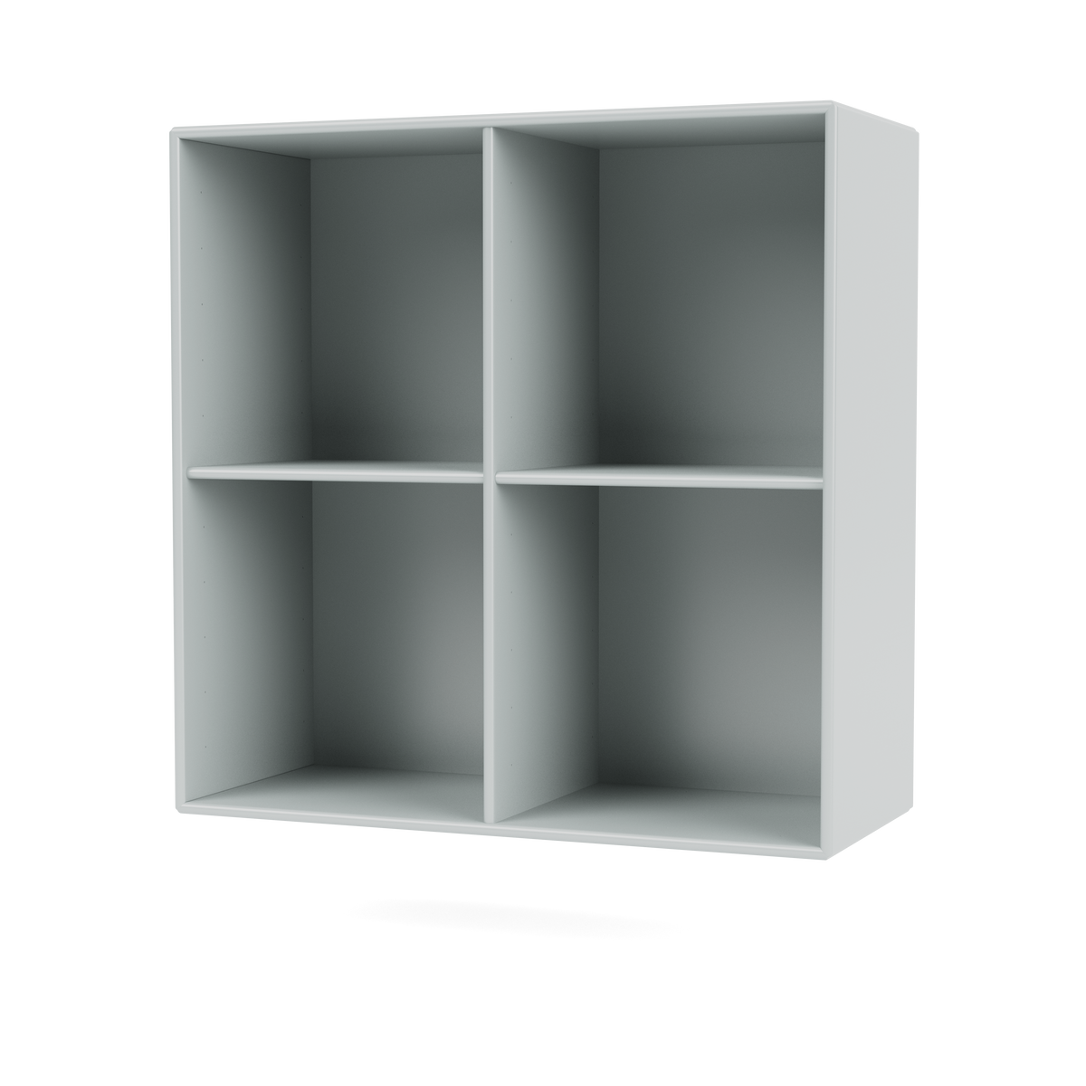 Module de Rangement Show par Peter J. Lassen, laque 156 Oyster, suspendu au mur, packshot Montana
