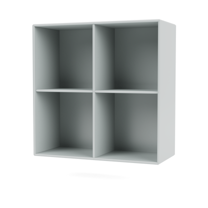 Module de Rangement Show par Peter J. Lassen, laque 156 Oyster, suspendu au mur, packshot Montana