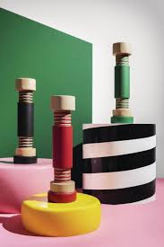 Moulin à épices par Ettore Sottsass - Alessi-Noir-The Woods Gallery