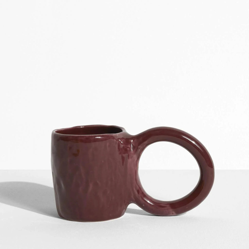 Mug Donut M de Pia Chevalier - Petite Friture-Jaune Lemon-The Woods Gallery