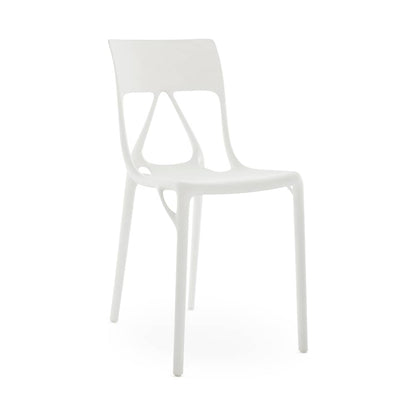 Nouveauté Chaise empilable A.I Lite de Philippe Starck - Kartell-Blanc-The Woods Gallery