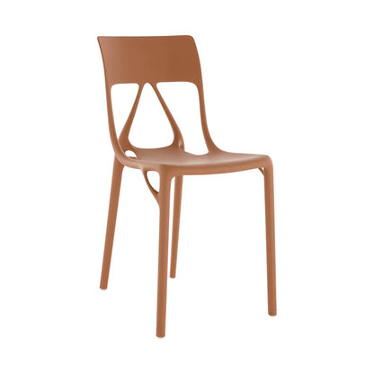 Nouveauté Chaise empilable A.I Lite de Philippe Starck - Kartell-Marron-The Woods Gallery