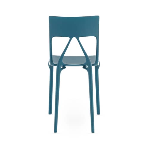 Nouveauté Chaise empilable A.I Lite de Philippe Starck - Kartell-Vert-The Woods Gallery