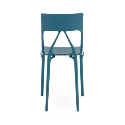 Nouveauté Chaise empilable A.I Lite de Philippe Starck - Kartell-Vert-The Woods Gallery