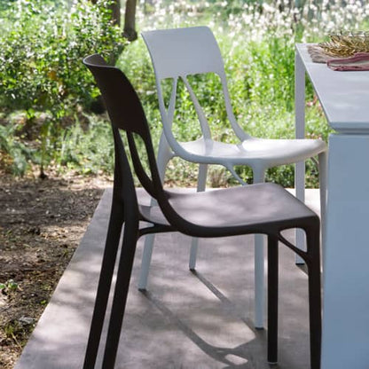 Nouveauté Chaise empilable A.I Lite de Philippe Starck - Kartell-Vert-The Woods Gallery