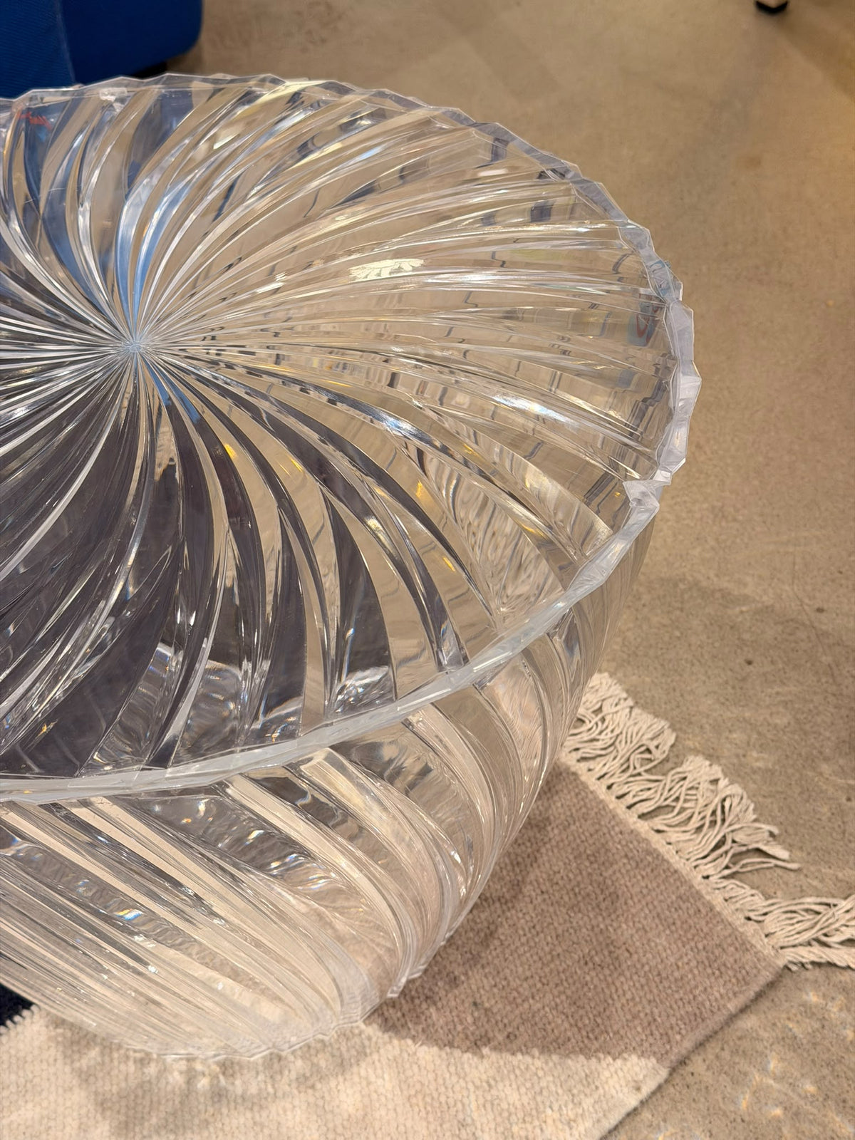 Table - Tabouret Sparkle cristal Ø 45 de Tokujin Yoshioka - Kartell - modèle d&