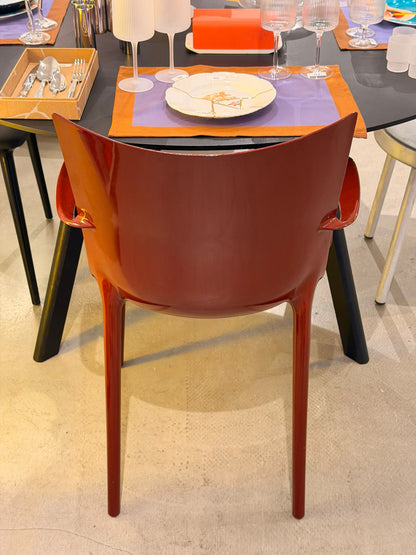 Chaise H.H.H bordeaux de Philippe Starck - Kartell - 4 modèles d&