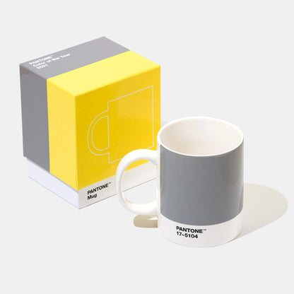 Pantone Mug Bicolore Jaune et Gris - Copenhagen design-The Woods Gallery