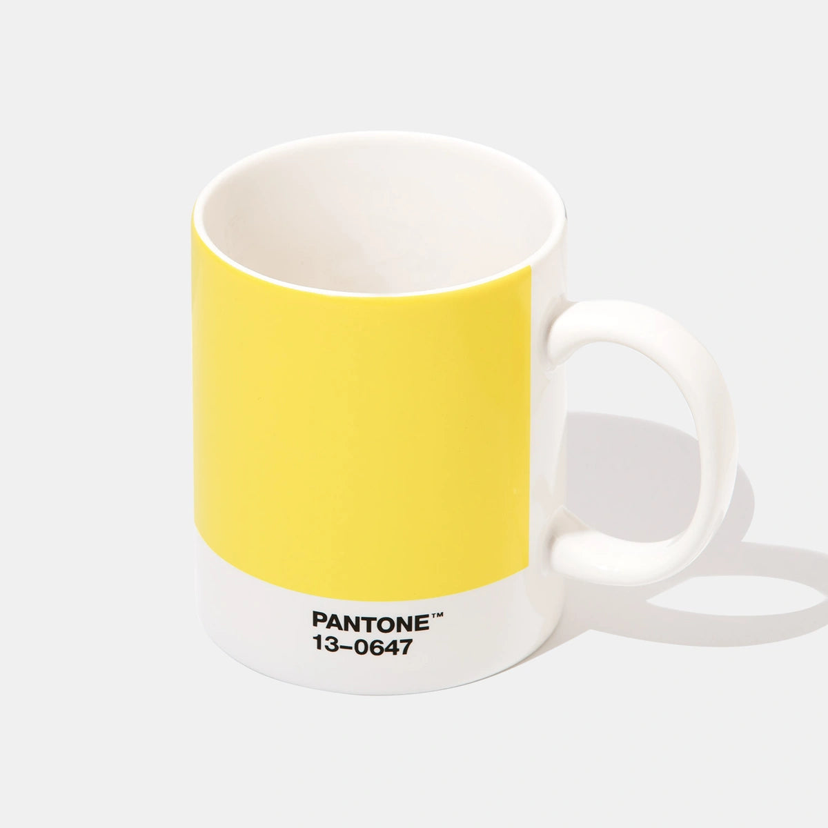 Pantone Mug Bicolore Jaune et Gris - Copenhagen design-The Woods Gallery