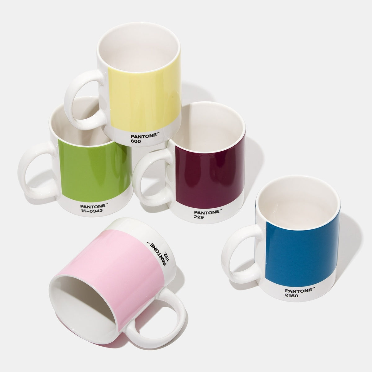 Pantone Mug - Copenhagen design-Black-The Woods Gallery
