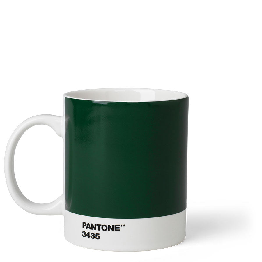 Pantone Mug - Copenhagen design-Dark Green-The Woods Gallery