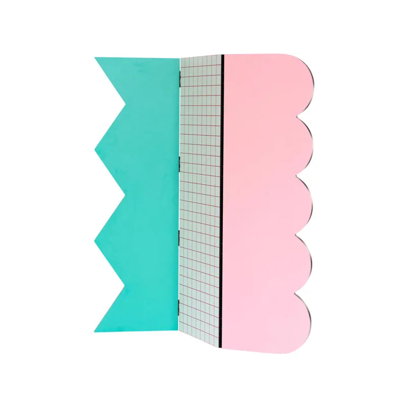 Paravent Super Screen bois multicolore / Miroir de Hello Again - Seletti-The Woods Gallery